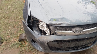 Volkswagen и "Лада" не поделили дорогу на 7-й Дачной. Один водитель в больнице