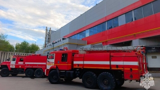 В Ленинском районе пожарные выезжали тушить кухню "Магнита"