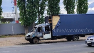На Танкистов горела грузовая "Газель"