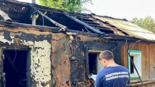 На пожаре в частном доме нашли труп мужчины