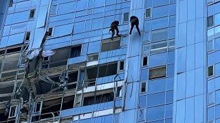 Атаки БПЛА. В поврежденных домах начались восстановительные работы