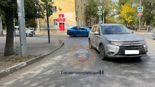 В Ленинском районе "Мицубиси" сбил пожилую женщину