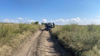 На сельской дороге под Саратовом погиб тракторист