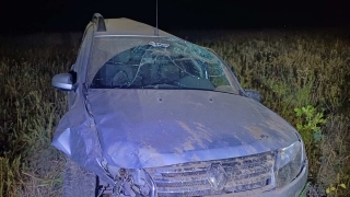 Водитель опрокинул "Дастер" в кювет и очутился в больнице