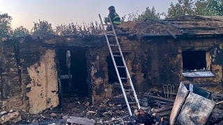На пожаре в саратовском селе погибла женщина
