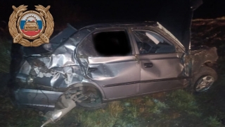 Под Аркадаком водитель съехавшей в кювет машины получил травмы