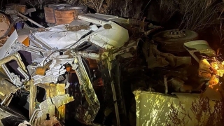 Под Пугачевом перевернулся цементовоз