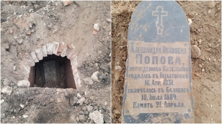 В Саратовской области при строительстве дома нашли два склепа