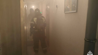 Из горящего дома на Чернышевского эвакуировали 22 человека