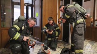 В саратовском лицее "загорелся" класс на первом этаже