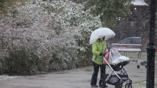 Похолодание и местами дождь со снегом обещают саратовцам на выходные