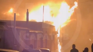 Вечером в Солнечном-2 полыхали гаражи