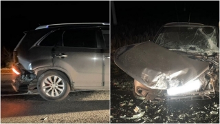 Под Татищевом в столкновении машин пострадали три человека