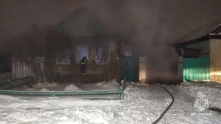 В Марксе пожар унес жизнь мужчины