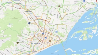 Вечер пятницы саратовцы коротают в 9-балльных пробках