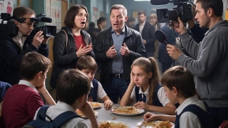 Еда в школах. Саратовские родители под прессингом, федеральное ТВ снимает репортаж