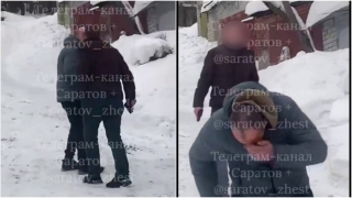 В Саратове несколько мужчин средь бела дня напали на девушку и ее брата