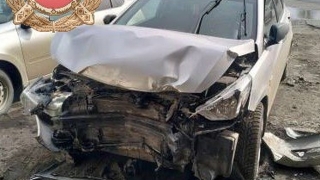 У Студгородка в столкновении авто-"близнецов" пострадала женщина