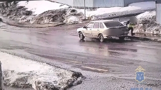 Рецидивист украл из машины курьера пакеты с дорогой косметикой. Видео