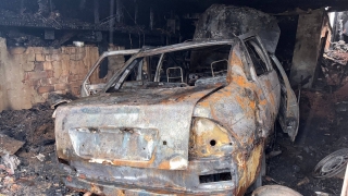 Вечером шесть расчетов тушили крупный пожар в центре Саратова