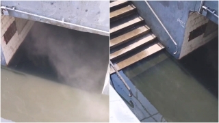 В Саратове около двух недель не могут устранить затопление подземного перехода