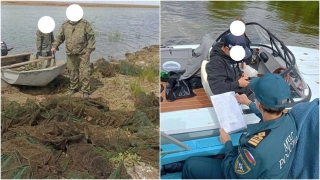 У саратовских браконьеров изъяли более полтонны рыбы и 5 км сетей