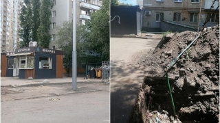 В центре Саратова жители месяц сидят без ГВС из-за популярной "шаурмятни"