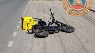 На Театральной площади в "Гранту" въехал электросамокат