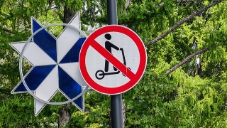 В Саратове запретили ездить электросамокатчикам в сквере на проспекте 50 лет Октября