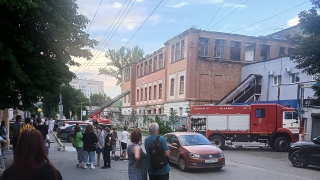 В Саратове снова горело бывшее общежитие издательства "Слово"