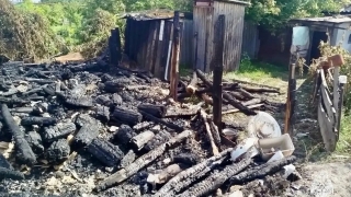 Под Хвалынском сгорел сарай с 17 курицами