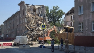 На Крымской вновь остановили движение транспорта