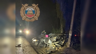 В Балакове женщина-водитель погибла при аварии со столбом