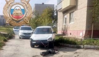 В Шиханах "Приора" сбила школьницу на электосамокате