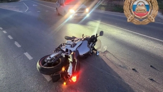 Водитель японского мотоцикла пострадал в ДТП под Саратовом