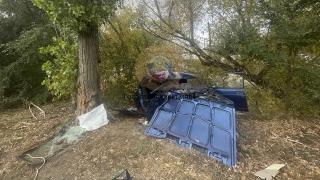 В Саратове у памятника танкистам "семерка" влетела в дерево. Погиб молодой водитель