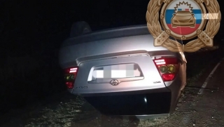 Под Аркадаком пьяный саратовский подросток опрокинул иномарку. Погибла юная пассажирка