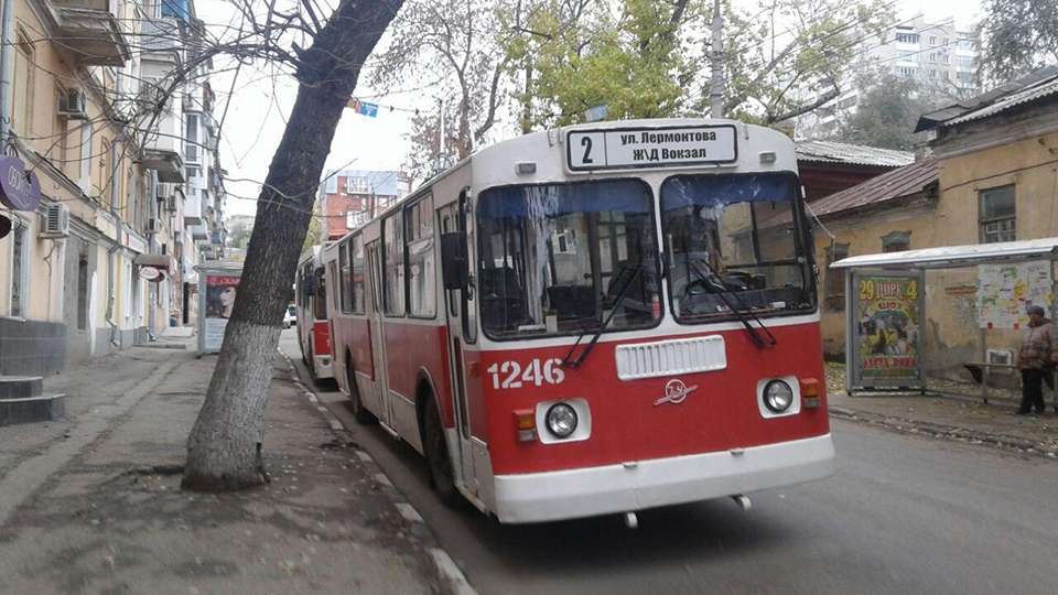 В Саратове перестали ходить троллейбусы № 2