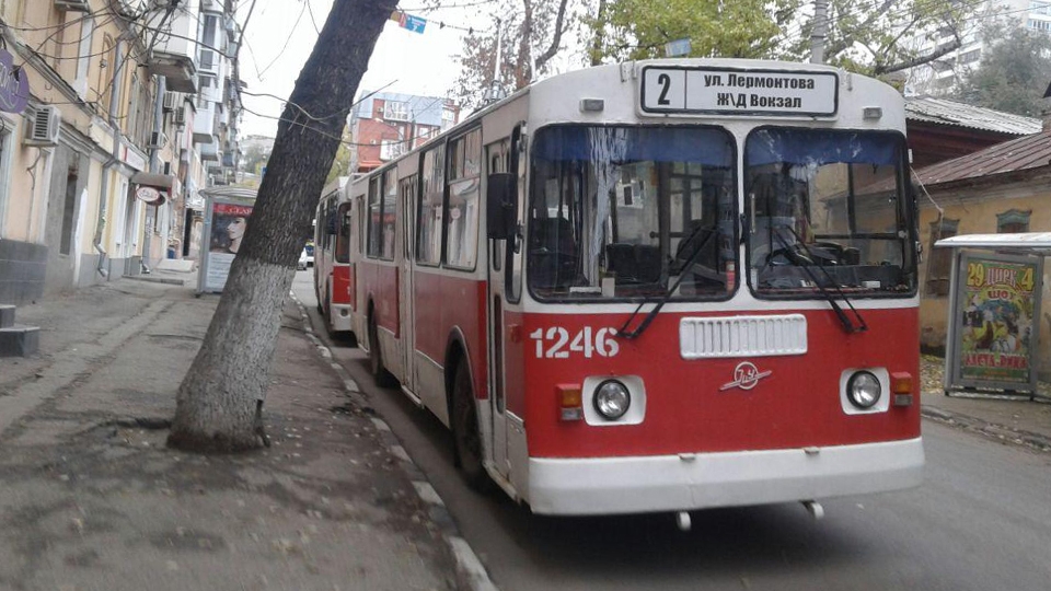 В Саратове снова не ходят троллейбусы двух маршрутов