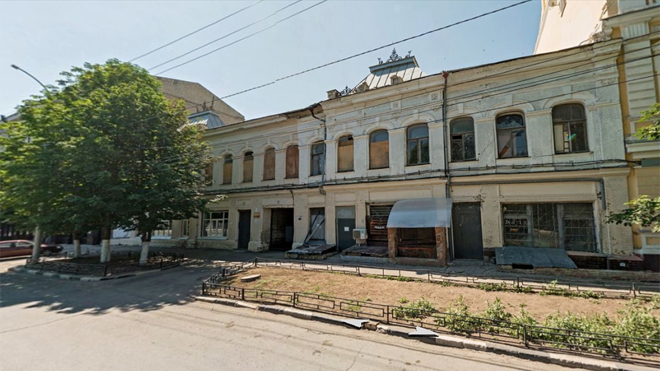 Памятник архитектуры в центре Саратова признали аварийным