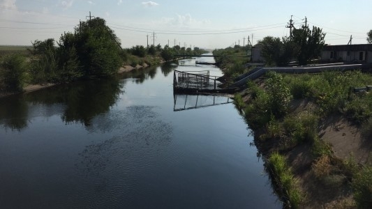 Из траншеи оросительного канала достали труп неизвестного
