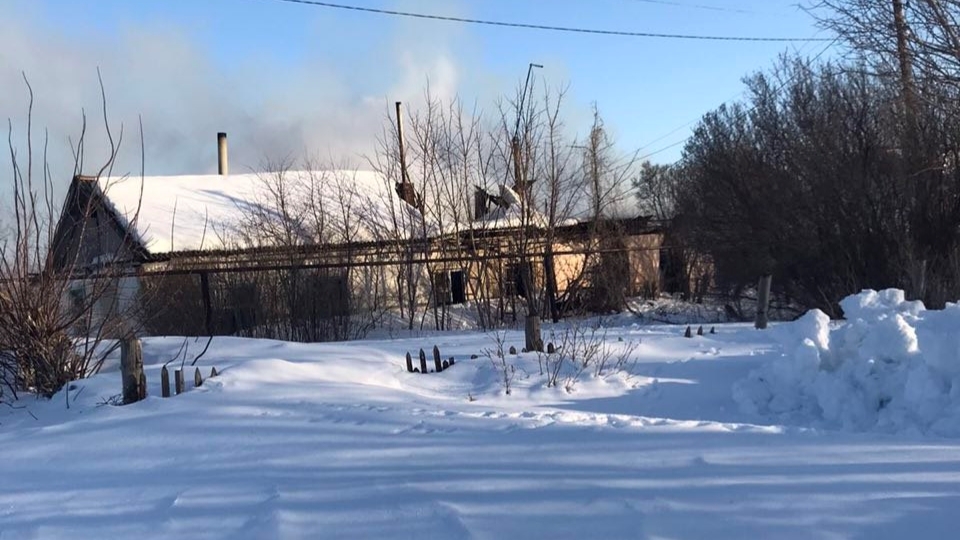 Пожар в нежилом доме унес жизнь мужчины