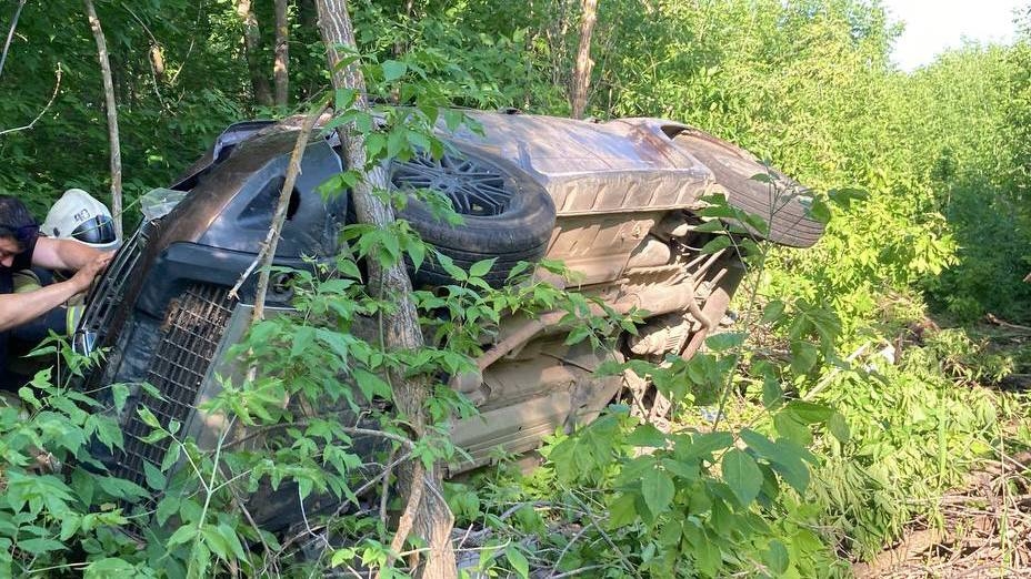 Под Ершовом "Рено" вылетело в кювет. Его водитель погиб