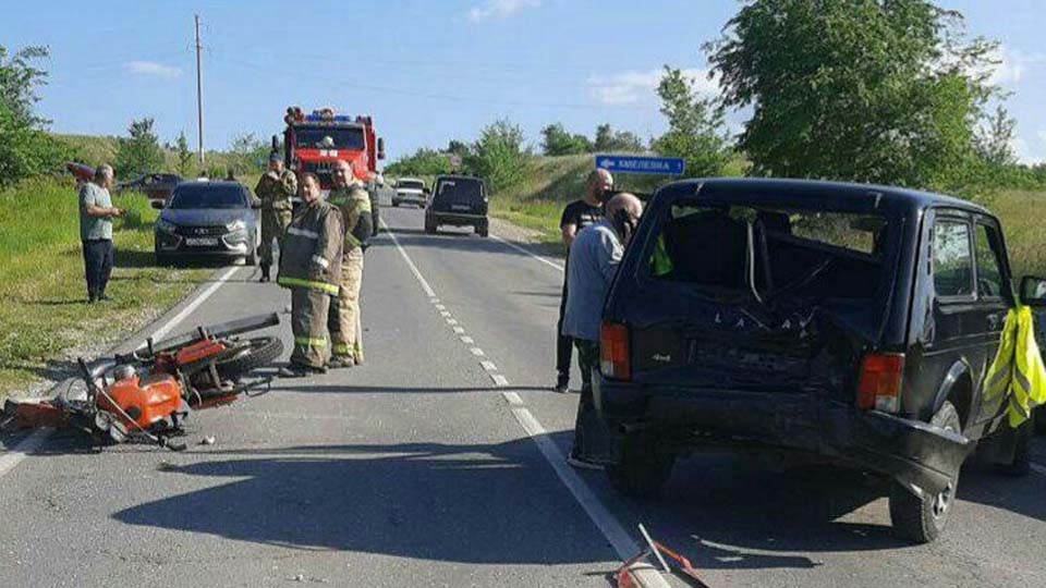 В Гагаринском районе пострадали два человека с "Планеты"