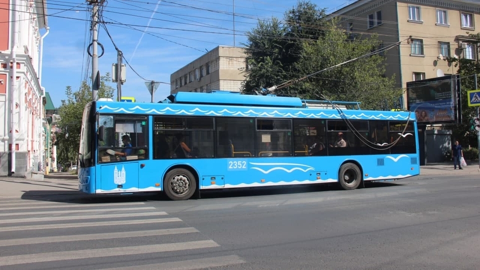 В Саратове остановилось движение троллейбуса № 109